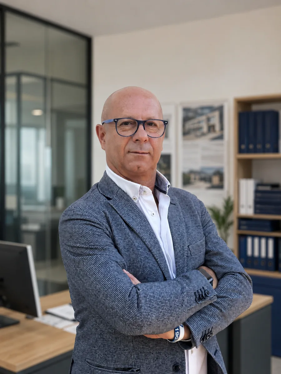 Anselmo Venuti, agente immobiliare